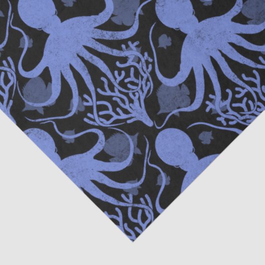 Octopus Tissuepapier (Detail)