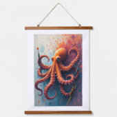 Octopus van creativiteit hangend wandkleed (Voorkant)