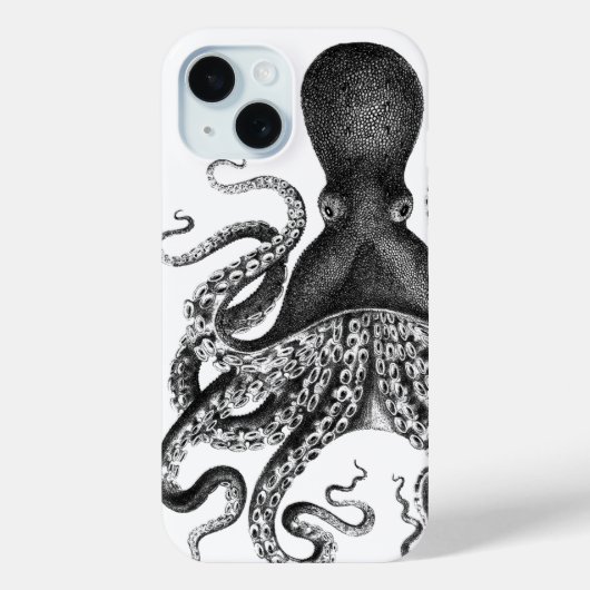 +|| Octopus Vintage ||+ Coque-Mate coque iphone (Verso)
