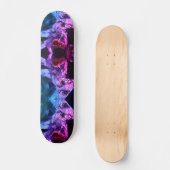 Octopus violet Abstrait, 7 3/4" Skateboard Deck (Recto)