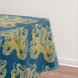 Octopus Vulgaris door Ernst Haeckel Tafelkleed