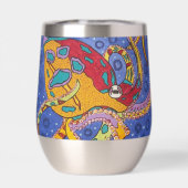 octopus wine tumbler (Achterkant)