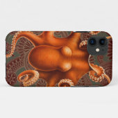 Octopus Zee Monster Creature Cephalapod Case-Mate iPhone Case (Achterkant (horizontaal))