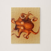 Octopus Zee Monster Creature Cephalapod Legpuzzel (Verticaal)
