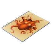Octopus Zee Monster Creature Cephalapod  Notitieboek (Linkerzijde)