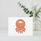 Octopusgezicht Briefkaart (Staand voorkant)