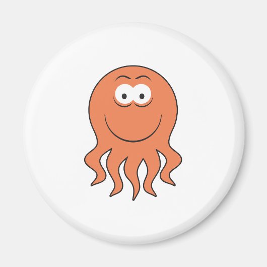 Octopusgezicht Magneet (Voorkant)