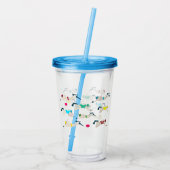 Octopush Acryl Drinkbeker (Achterkant)