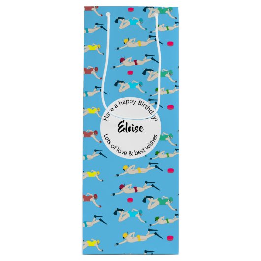 Octopush Wijn Cadeautas (Voorkant)