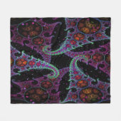 Octopus's Garden Fleece Throw (Voorkant (Horizontaal))