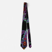Octopus's Garden Fractal Custom Stropdas (Voorkant)