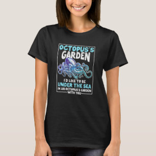 Octopus's Tuin Grappige Tuinieren Kraken Octo Lief T-shirt