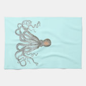 Octopusschets Theedoek (Horizontaal)