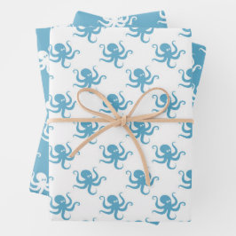 Octopussen Inpakpapier Set van3