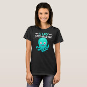Octopussen Verblijf Octi-mistisch T-shirt (Voorkant volledig)