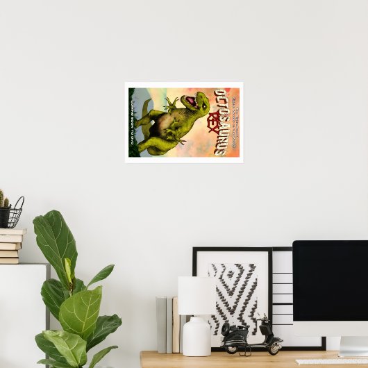 Octosaurus Rex 19 x 13 inch (Matte) Poster (Thuiskantoor)