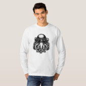 "OctoVibrance: acht armen van creativiteit" T-shirt (Voorkant volledig)