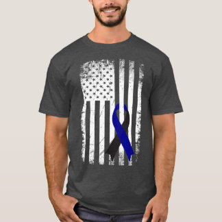 Oculair Melanoma Bewustheid Verstoord Amerikaans T-shirt