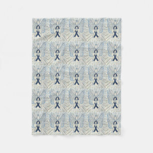 Oculair Melanoom bewustzijn Ribbon Fleece Blanken Deken