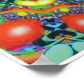 Ocular Kinetic Collage Kaleidoscope Poster (Coin)