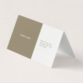 Oculist | Optican Visitekaartjes (Achterkant)