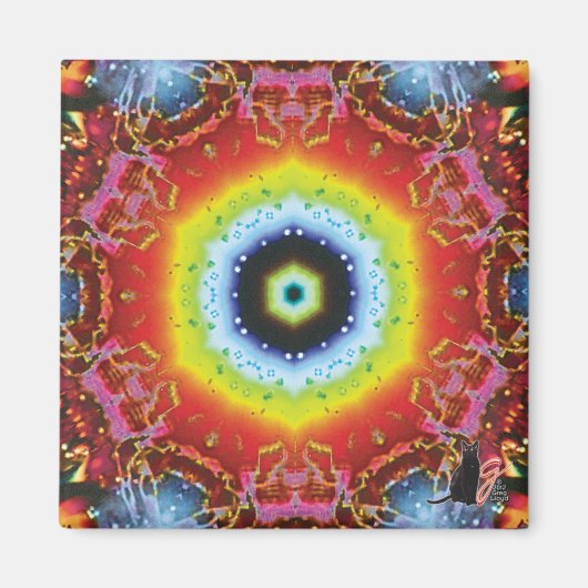 Oculus Kaleidoscope Magnet Magneet (Voorkant)