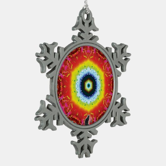 Oculus Kaleidoscope Snowflake Ornament (Links)