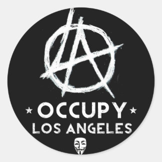 Ocupy LA Sticker