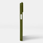 OD Green Canvas Camo iPhone Case Hoesje (Rechterkant)