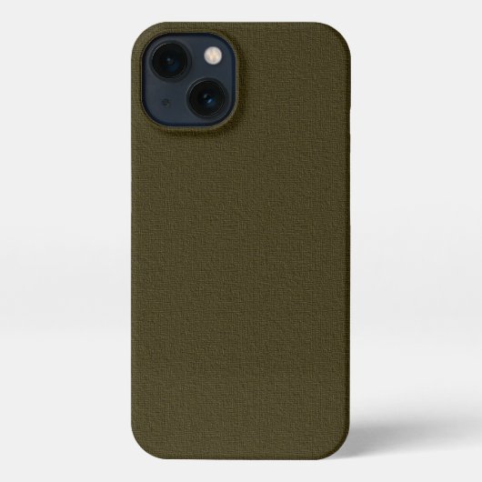 OD Rucksack Canvas Texture Camo iPhone Case iPhone Hoesje (Achterkant)