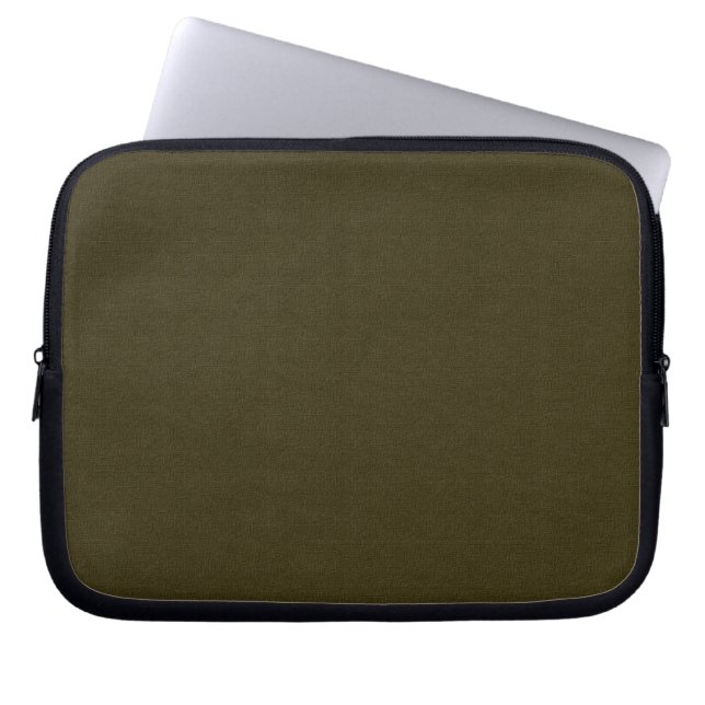 OD rugzak textuur camo Laptop Sleeve (Voorkant)