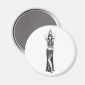 Odalisk Magneet (Voorkant / Achterkant)