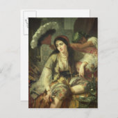 Odalisque Briefkaart (Voorkant / Achterkant)