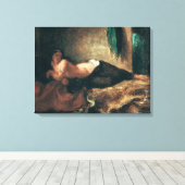 Odalisque Canvas Afdruk (Insitu (Houten vloer))