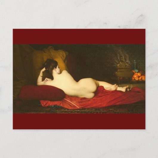 Odalisque - Lefebvre Briefkaart (Voorkant)