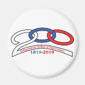 Odd Fellows 200 Liens Magnet (Devant)