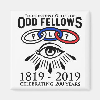 Odd Fellows 200th Jubileum Magnet Magneet