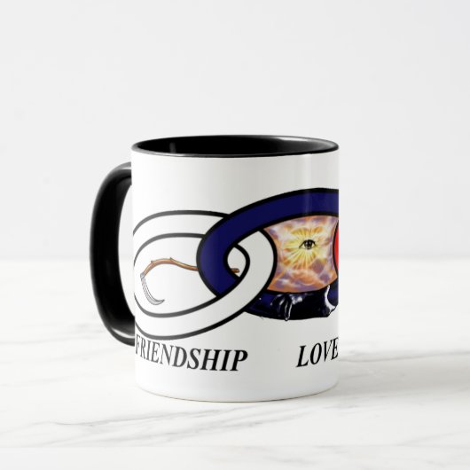 Odd Fellows Mug (Devant gauche)