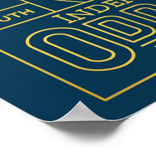 Odd Fellows SGL Mural Monoline Poster (Hoek)