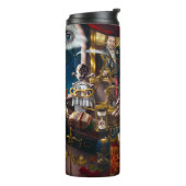 Odd Fellows Symbolische Vanitas Thermosbeker (Gedraaid links)