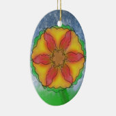 Odd Flower Keramisch Ornament (Rechts)