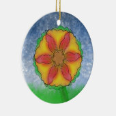 Odd Flower Keramisch Ornament (Rechts)