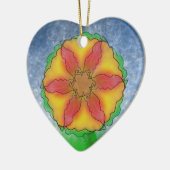 Odd Flower Keramisch Ornament (Links)