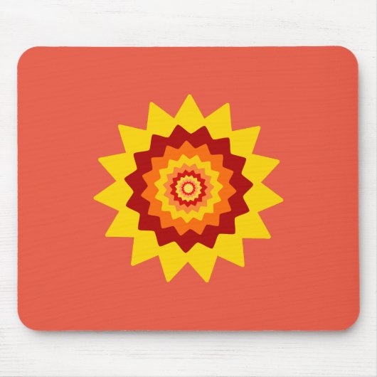 Odd Flower Mousepad Muismat (Voorkant)