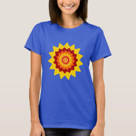 Odd Flower T-shirt voor dames