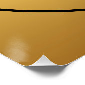 Odd Gold Ram Chèvre chinois Année Zodiac P Poster (Coin)