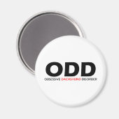 ODD - Obsessief-Dachshundaandoening Magneet (Voorkant / Achterkant)