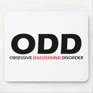 ODD - Obsessief-Dachshundaandoening Muismat