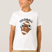 Oddball Funny Football Pun T-shirt (Voorkant)