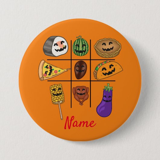 Oddball Jack o'lantern Medley Thunder_Cove Ronde Button 7,6 Cm (Voorkant)
